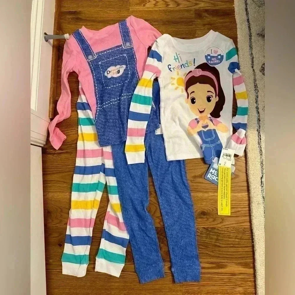 NWT Ms. Rachel Cotton Pajamas, 2 sets, size 5T, from Target